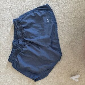 Nike Navy Sports Shorts